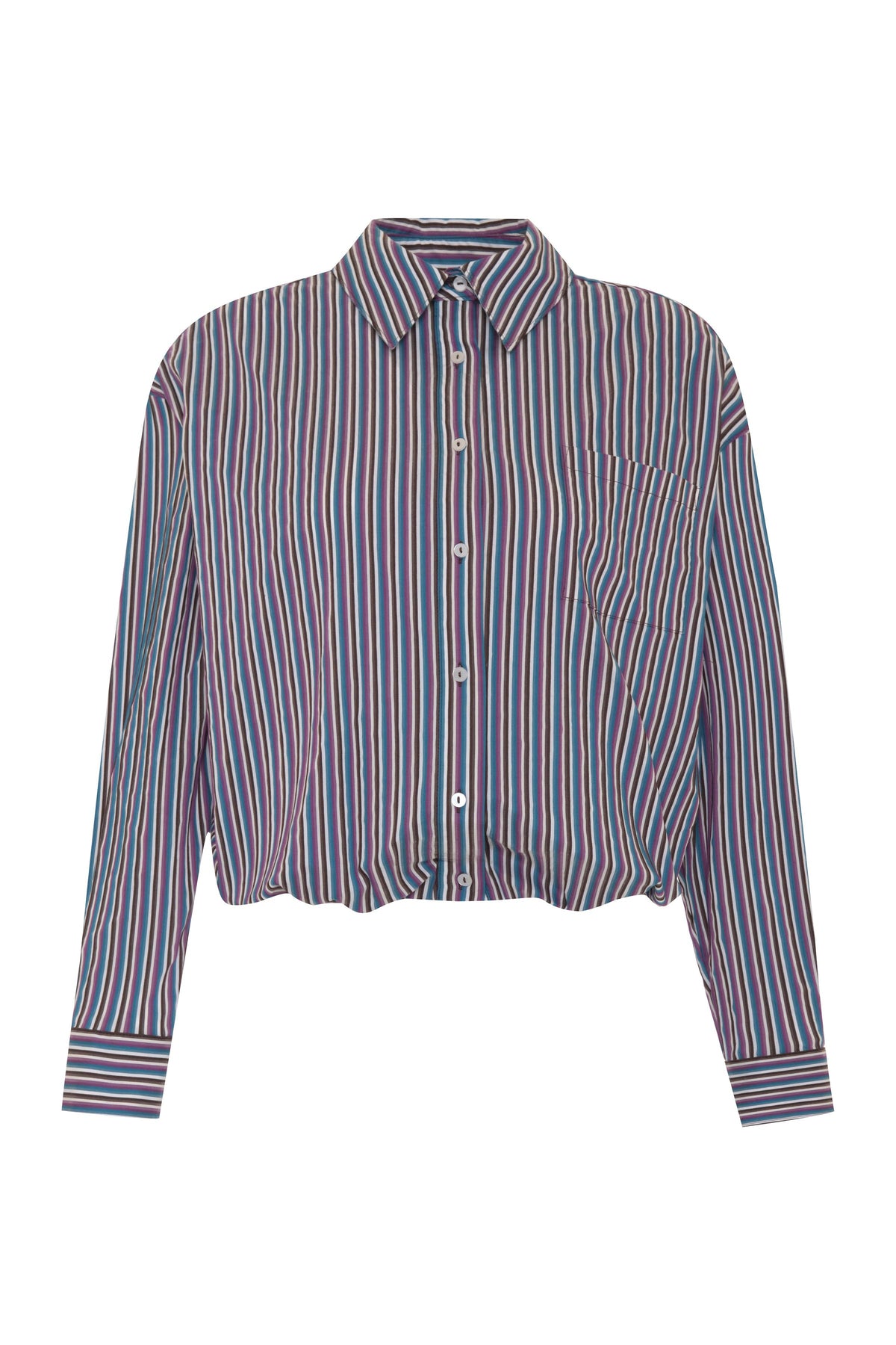 Rhapso Multi Stripe Blousant Shirt