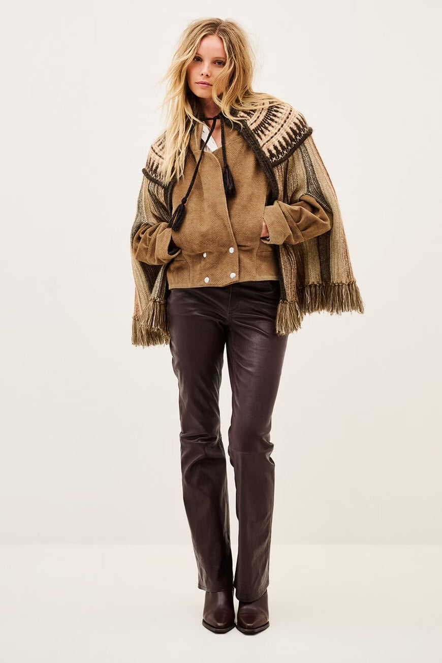 Prato Woolen Poncho