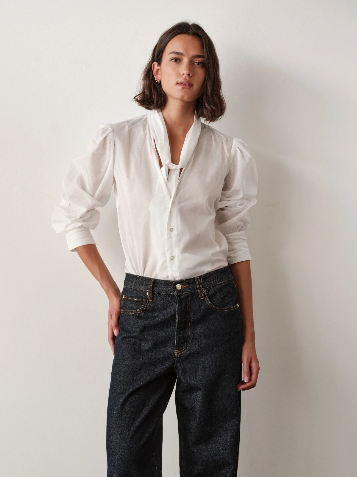 The Bow Tie Shirt, 100% Tissue Cotton