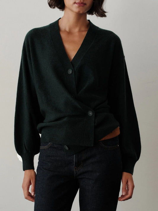 The Slouch Wrap Cardigan, Cashmere Blend