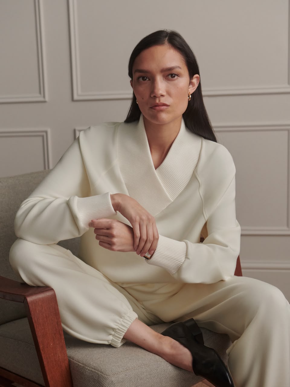Macie Zip-Hem Sweater