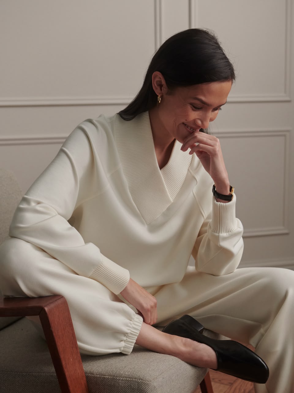 Macie Zip-Hem Sweater