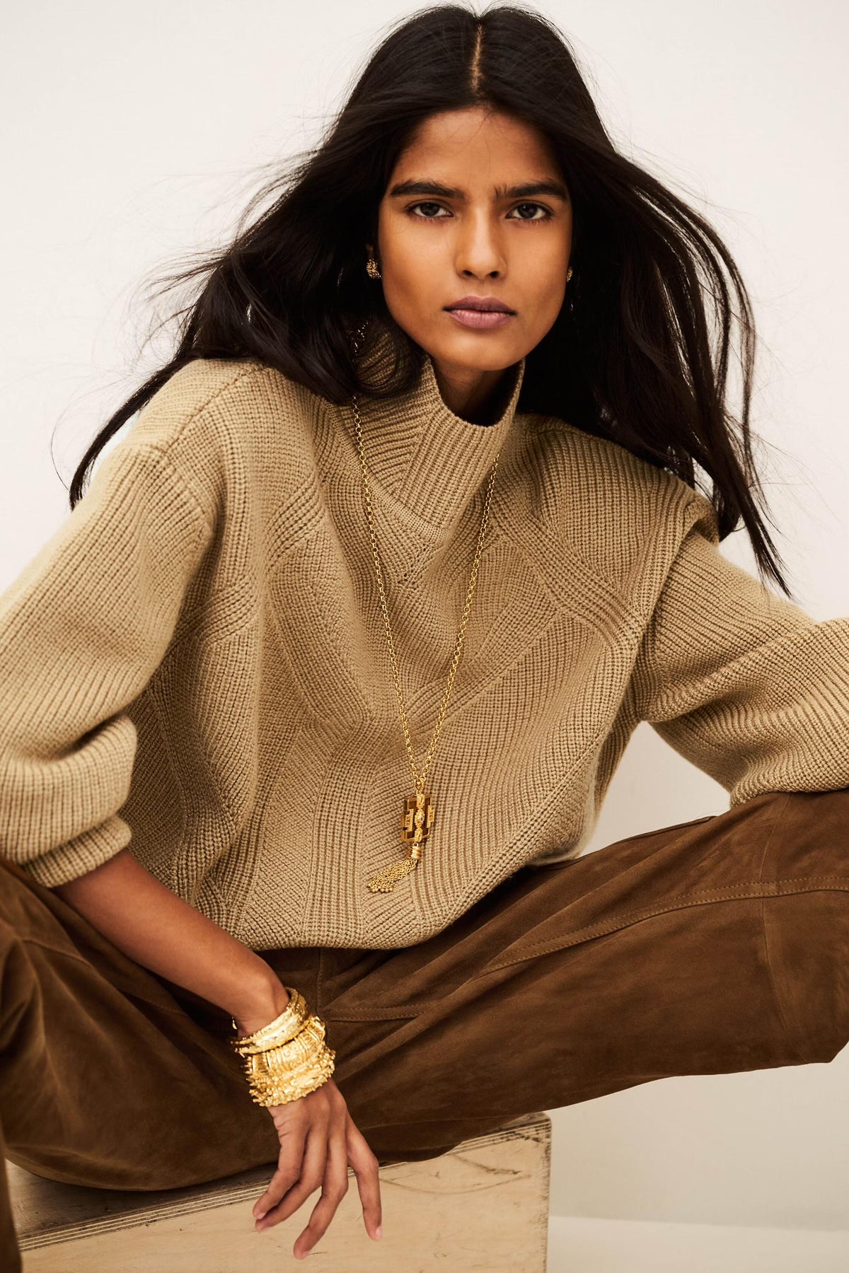 Lola Funnel Neck Sweater