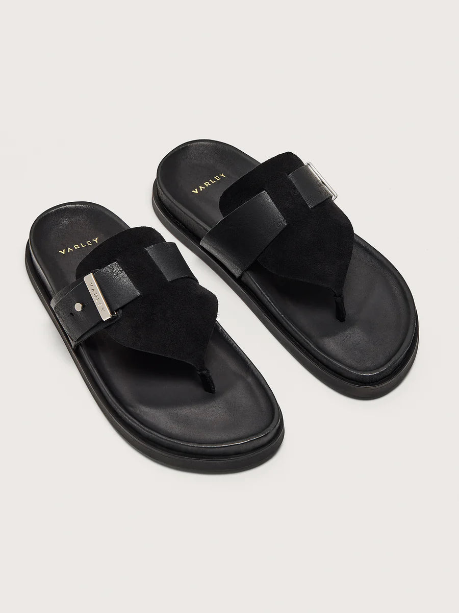 Suna Suede Toe Post Sandal