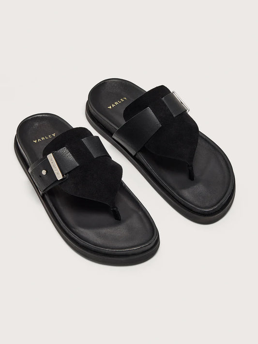 Suna Suede Toe Post Sandal