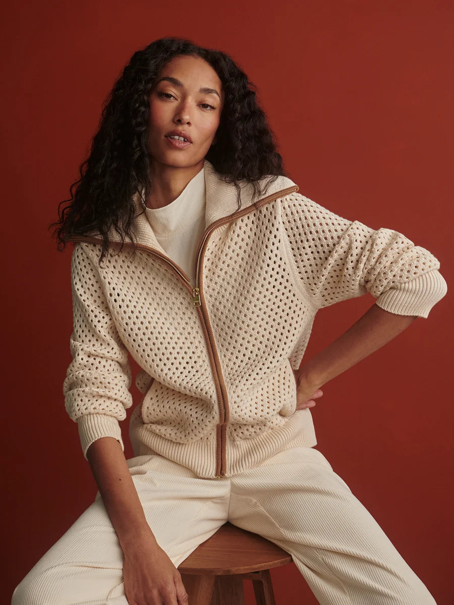 Paula Zip-Through Knit Jacket