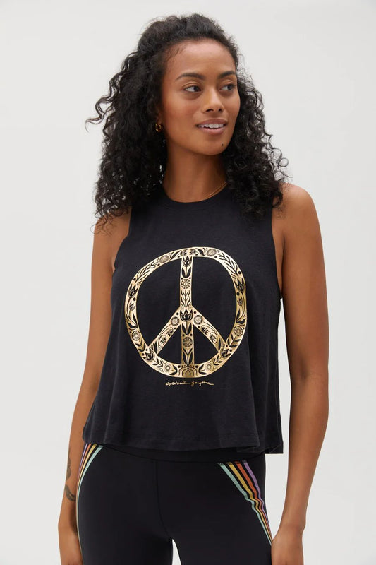 Peace Crop Tank