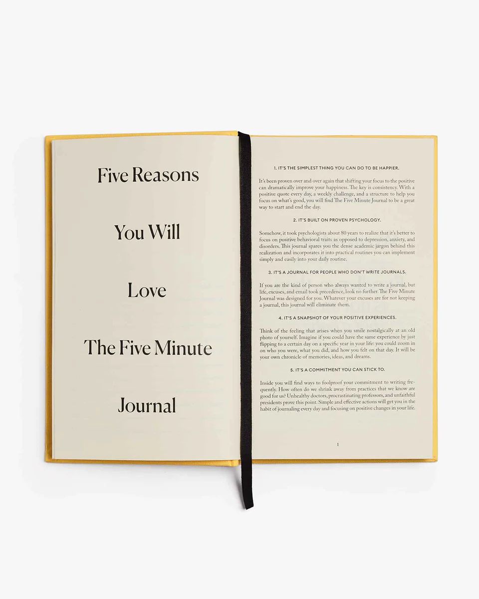 The Five Minute Journal